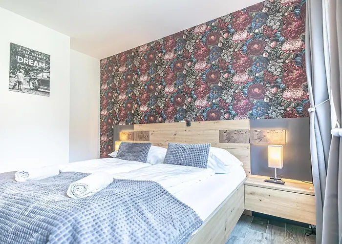 Apartmán 9 Min To Center, Modern 1br & 1lr With Balcony & Smart Tv Vídeň