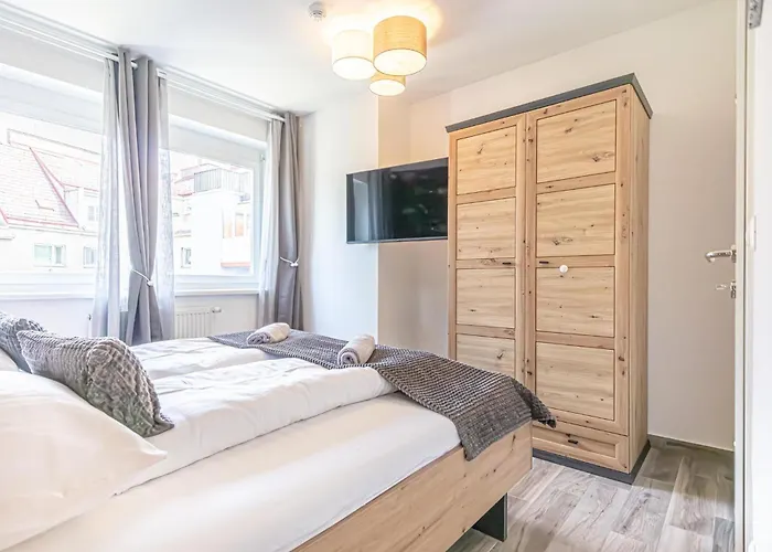 9 Min To Center, Modern 1br & 1lr With Balcony & Smart Tv * Vídeň